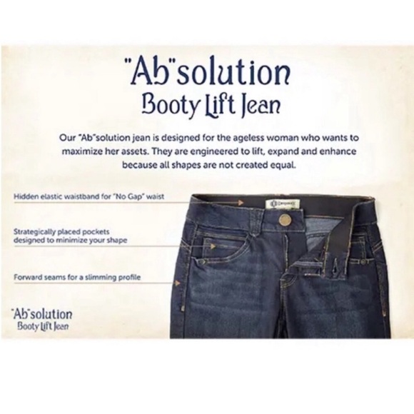 Democracy Ab Technology Stretchy Tummy Slim Mid Rise Medium Wash Skinny Jeans 10 - Picture 15 of 16